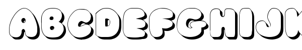 JI Chubby / Chunky Caps font preview